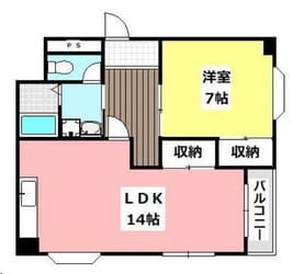 ダイヤモンドシティの物件間取画像